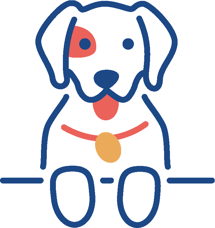 playful dog series peer over